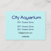 Dreamy Mermaid Painting Business Card (Back)