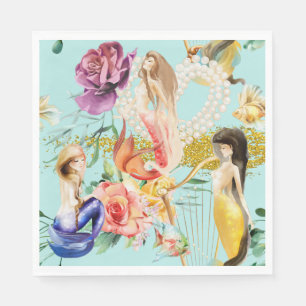 Dreamy Mermaid's Napkins