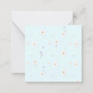 Dreamy Mint Meadow Note Card