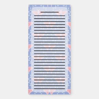 Dreamy Moths & Vines – Whimsical Magnetic Notepad