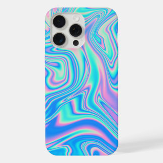 Dreamy Neon Swirls iPhone 15 Pro Case