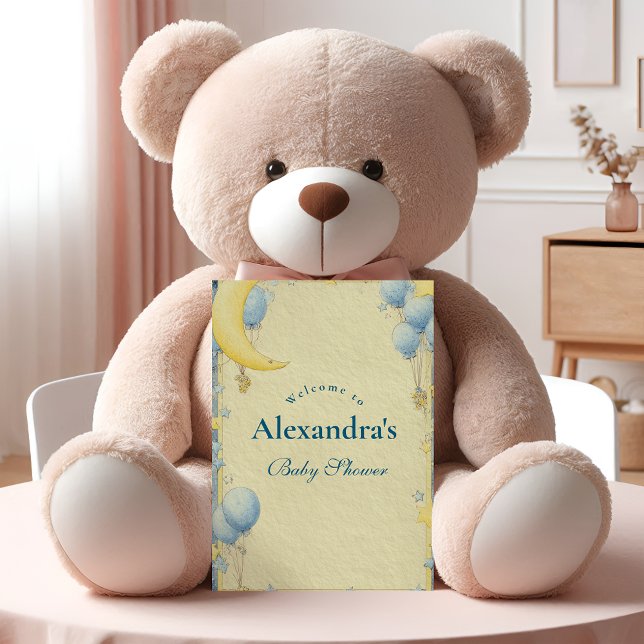 Dreamy Night Sky Baby Shower Foam Board (Creator Uploaded)