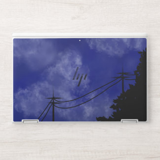Dreamy night view HP laptop skin