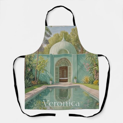 Dreamy Oasis Pastel_Colored Swimming Pool Apron