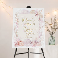 Dreamy Ocean Under the Sea Baby Shower Welcome
