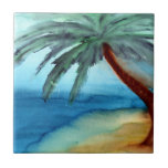 Dreamy Palm Tree Tile<br><div class="desc">Ceramic Tile</div>