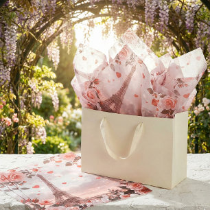 Dreamy Paris Romance: Eiffel Tower Tissue Paper