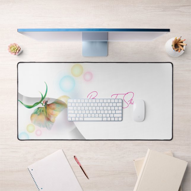 Dreamy Pastel Butterfly  desk mat  (Office 1)