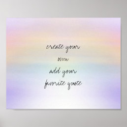  dreamy pastel colors add text to create your own poster