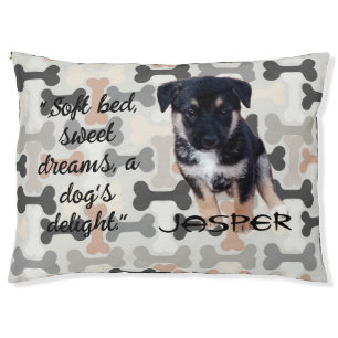 Dreamy Paws: Personalized Dog Bed