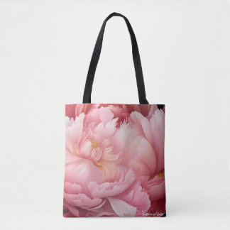 Dreamy Peony Tote Bag