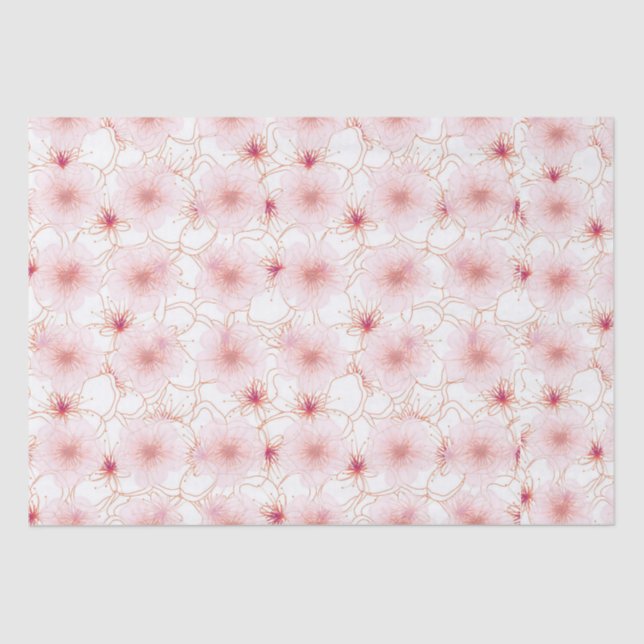 Dreamy Petals Tissue Paper (Front)