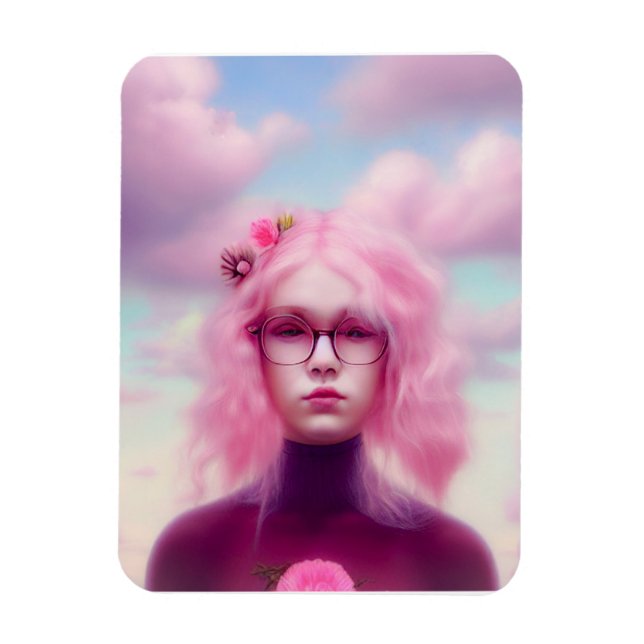 Dreamy Pink Magnet (Vertical)