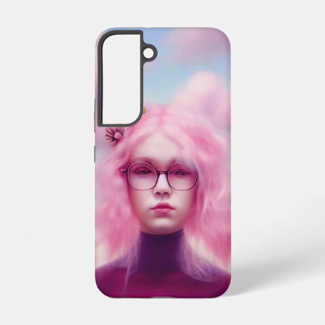 Dreamy Pink Samsung Galaxy Case (Back)