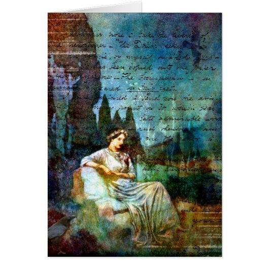 Dreamy Poe Collage Cards (Front)