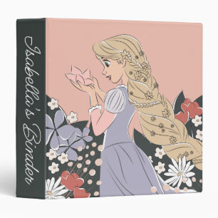 Dreamy Rapunzel in Bloom 3 Ring Binder