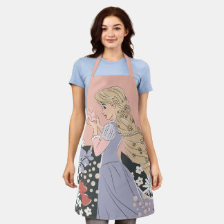 Dreamy Rapunzel in Bloom Apron