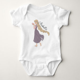 Dreamy Rapunzel in Bloom Baby Bodysuit