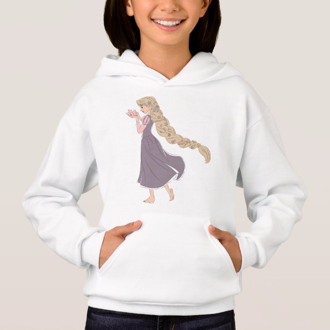 Dreamy Rapunzel in Bloom Hoodie (Front)
