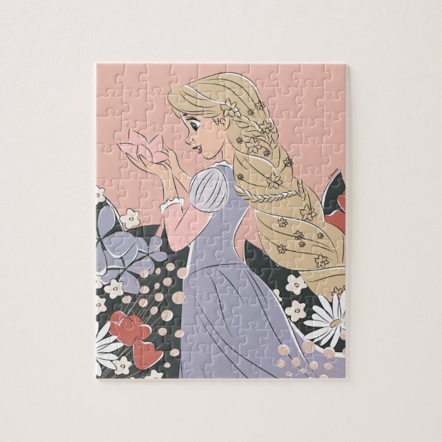 Dreamy Rapunzel in Bloom Jigsaw Puzzle (Vertical)