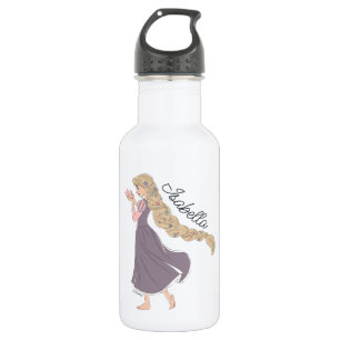 Dreamy Rapunzel in Bloom Stainless Steel Water Bottle