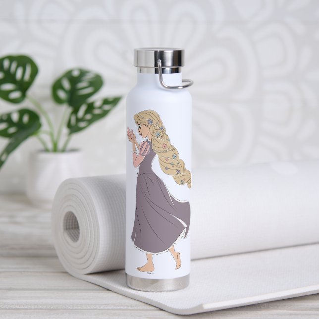 Dreamy Rapunzel in Bloom Water Bottle (Yoga)