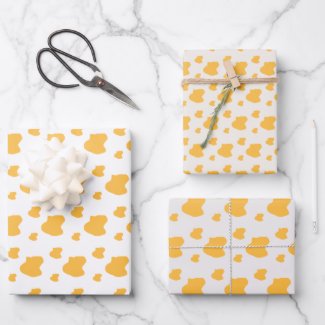 Dreamy Romance Warm Yellow Abstract Art 