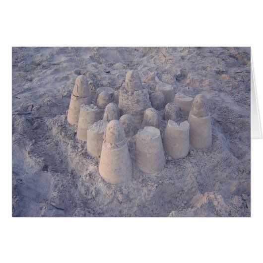 dreamy sandcastle cards (Front Horizontal)