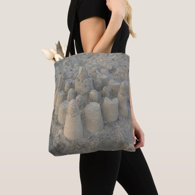 dreamy sandcastle tote bag (Close Up)