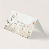Dreamy Scene of Spring  Flowers (Back)