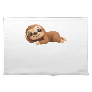 Dreamy Sloth Cloth Placemat