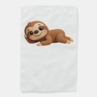 Dreamy Sloth Garden Flag