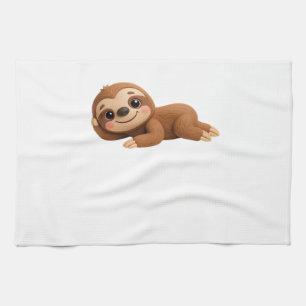 Dreamy Sloth Kitchen Towel