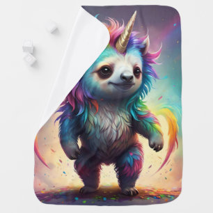 Dreamy Slothicorn: A Rainbow Baby Fantasy, Baby Blanket