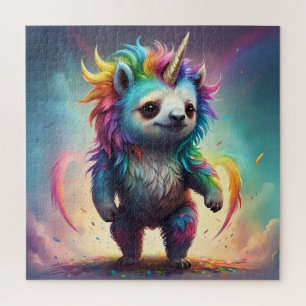 Dreamy Slothicorn: A Rainbow Baby Fantasy, Jigsaw Puzzle
