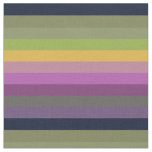 Dreamy Soft Pastel Rainbow Stripe Pattern Fabric