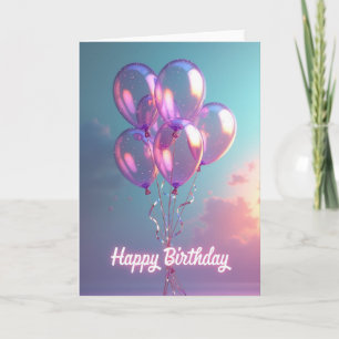 Dreamy Sphere Birthday Card