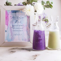 Dreamy Spring Bridal Shower Decor Mimosa Bar Sign