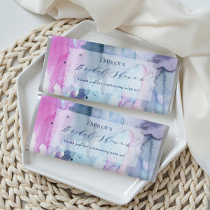 Dreamy Spring Bridal Shower Hershey Bar Favors