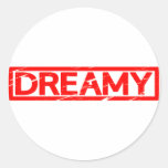 Dreamy Stamp Classic Round Sticker