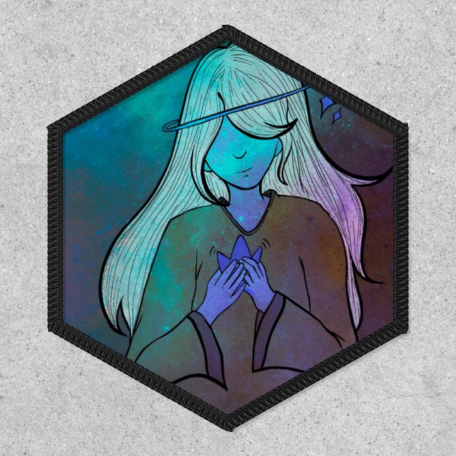 Dreamy Star Girl Collector | Celestial Space Patch (Front)