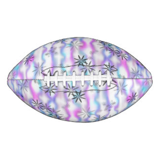 Dreamy Starburst Waves Pattern Football