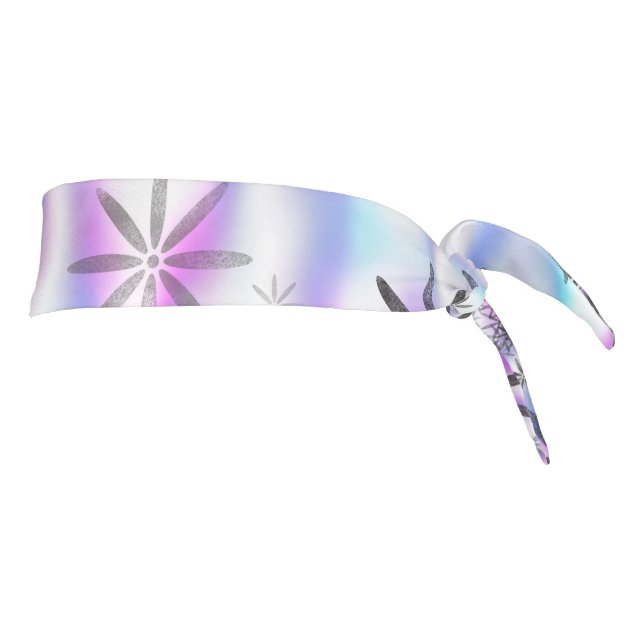 Dreamy Starburst Waves Pattern Tie Headband (Rotate 90)