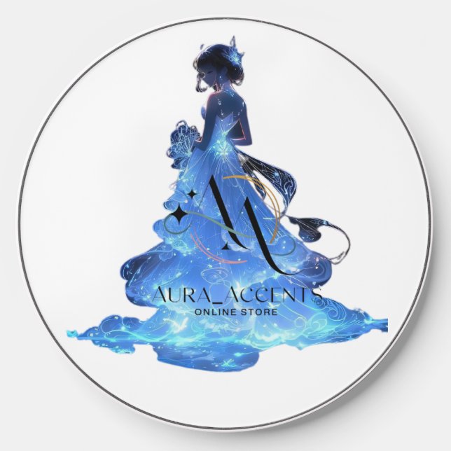 Dreamy Starry Glow Wireless Charger - Ethereal Ele (Front)