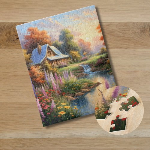Dreamy Summer Cottage Jigsaw Puzzle