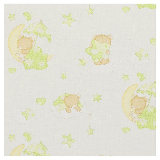 Dreamy Teddy Bear Fabric