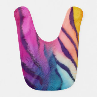 Dreamy Tiger Stripes Baby Bib