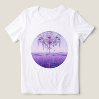 Dreamy Underwater Chandelier Tee 💜🌊