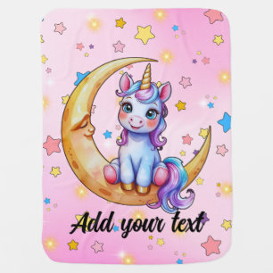 Dreamy Unicorn Baby Blanket
