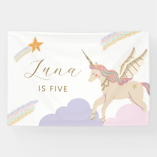 Dreamy Unicorn Banner
